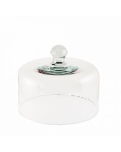 Grehom Recycled Glass Clear Cake Dome - Nice & Simple (22 cm)