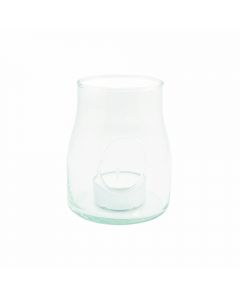 Grehom Recycled Glass Tea Light Holder- Nice & Simple