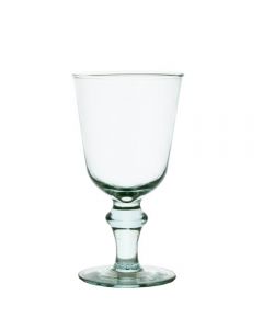 Grehom Recycled Glass Wine Glasses (Set of 2) - Curved Ball (300ml)