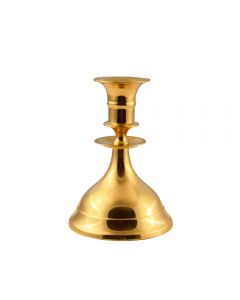 Grehom Candlestick - Pall Mall (Golden), 12cm Candle Holder