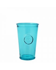 Grehom Recycled Glass Tumblers (Set of 2) - Authentic (Blue); 300 ml Tumbler