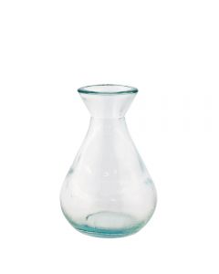 Grehom Recycled Glass Bud Vase (Set of 2) - Classic (Clear);10 cm Vase