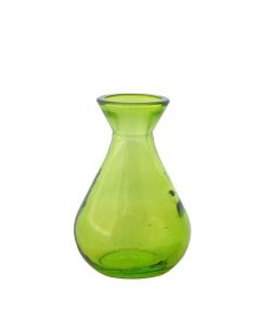 Grehom Recycled Glass Bud Vase (Set of 2) - Classic (Green);10 cm Vase