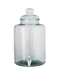 Grehom Recycled Glass Drink Dispenser- 12 liters