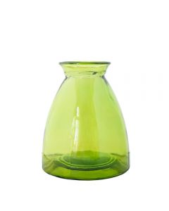 Grehom Recycled Glass Vase - Green - PRICE ON REQUEST