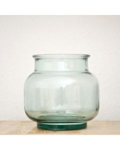 Grehom Recycled Glass Clear Punch Pot