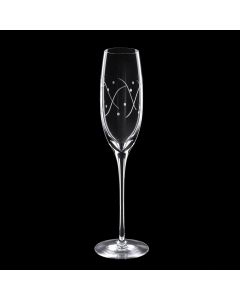 Grehom Crystal Champagne Glass - Waves