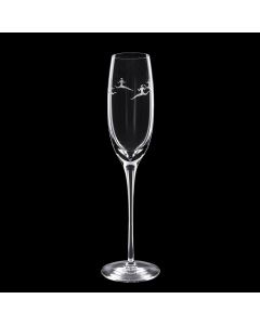 Grehom Crystal Champagne Glass - Tribal
