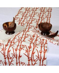 Grehom Table Runner - Brown Bamboo