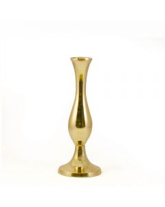 Grehom Bud Vase - Nice & Simple (Golden); Made from Brass