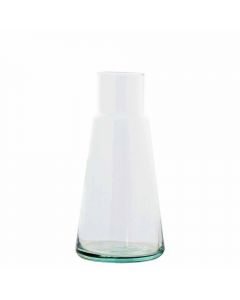 Grehom Recycled Glass Carafe & Tumbler- Conical