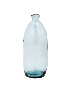 Grehom Recycled Glass Vase- Curvy (Clear); 35 cm Vase - PRICE ON REQUEST