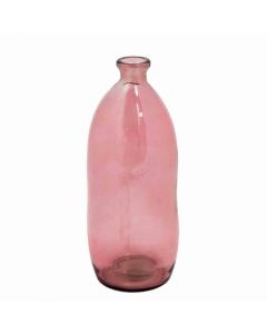Grehom Recycled Glass Vase- Curvy (Blush); 35 cm Vase - PRICE ON REQUEST