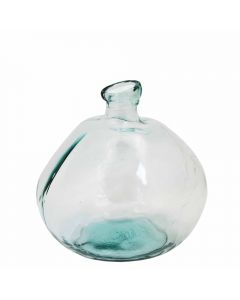 Grehom Recycled Glass Vase- Bubble (Clear); 23 cm Vase - PRICE ON REQUEST