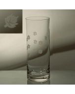 Grehom Crystal Hi Ball Glass - Maple Leaf