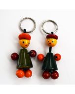 Grehom Wooden Key Ring - Puppets
