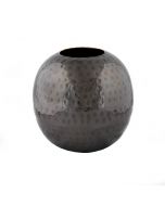 Grehom Brass Vase - Hammered Ball
