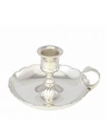 Grehom Candlestick - Silver Mantelpiece (Large)